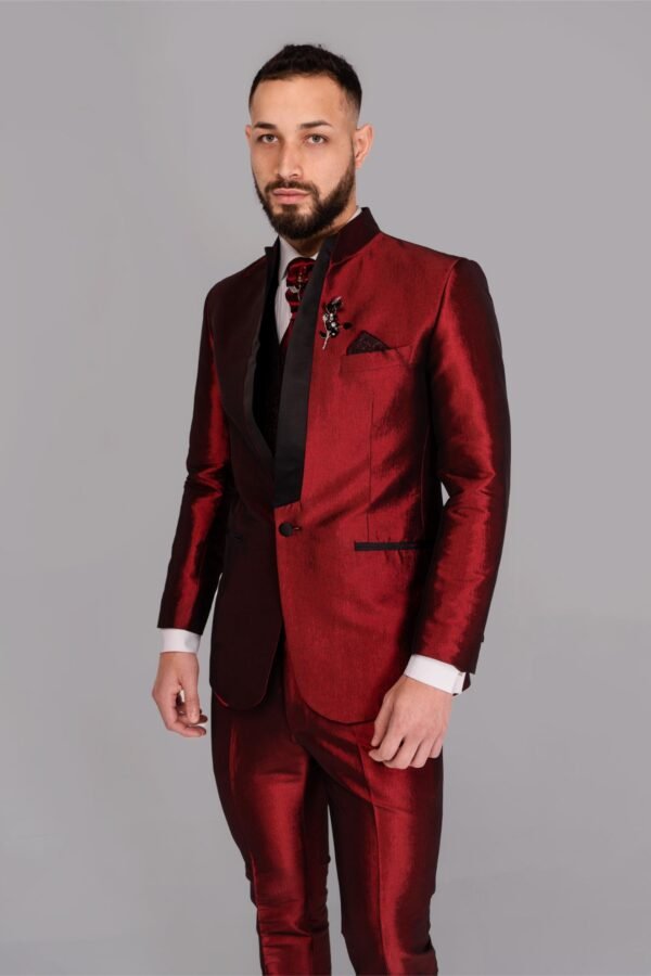 Conjunto Elegante Burdeos - Imagen 5