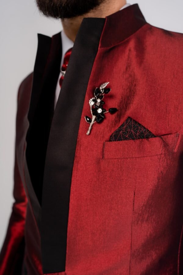 Conjunto Elegante Burdeos - Imagen 6
