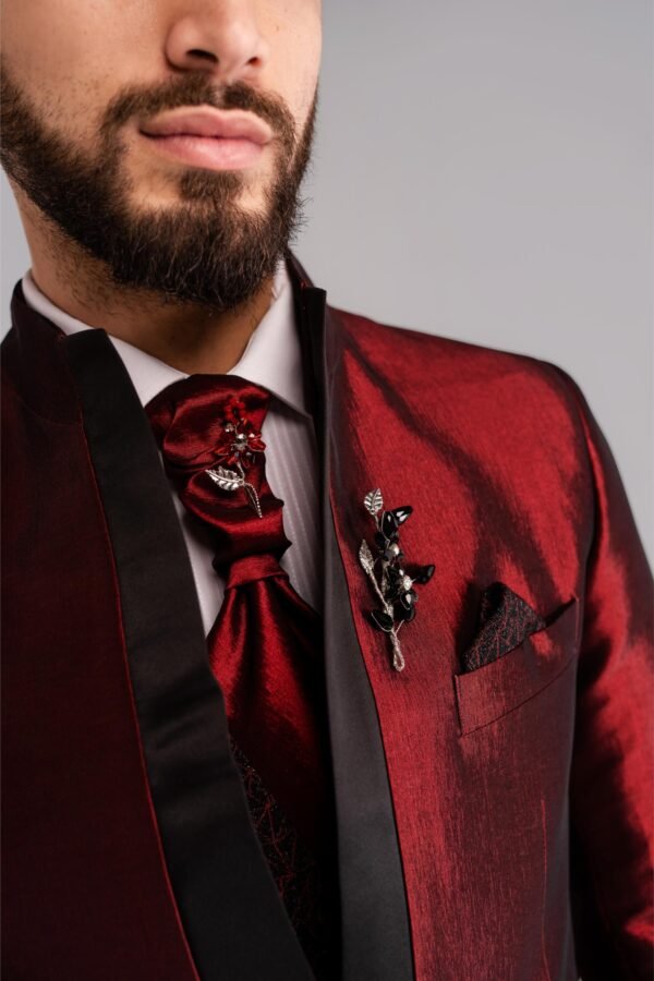 Conjunto Elegante Burdeos - Imagen 3