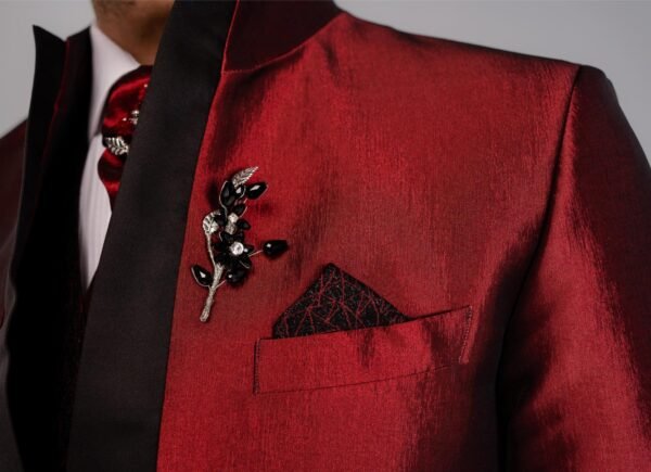 Conjunto Elegante Burdeos - Imagen 7